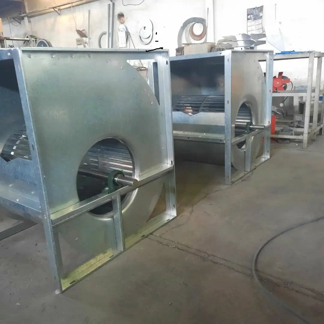 کولر آبی صنعتی، سانتریفیوژی ، پد سلولزی و آکسیال