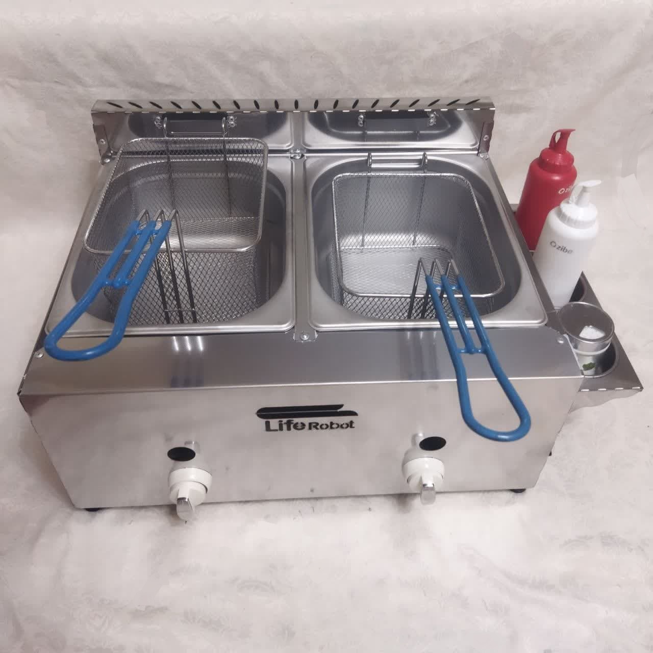 سرخ کن صنعتی سیب زمینی فلافل و …