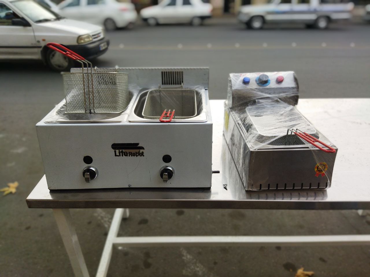 سرخ کن صنعتی سیب زمینی فلافل و …