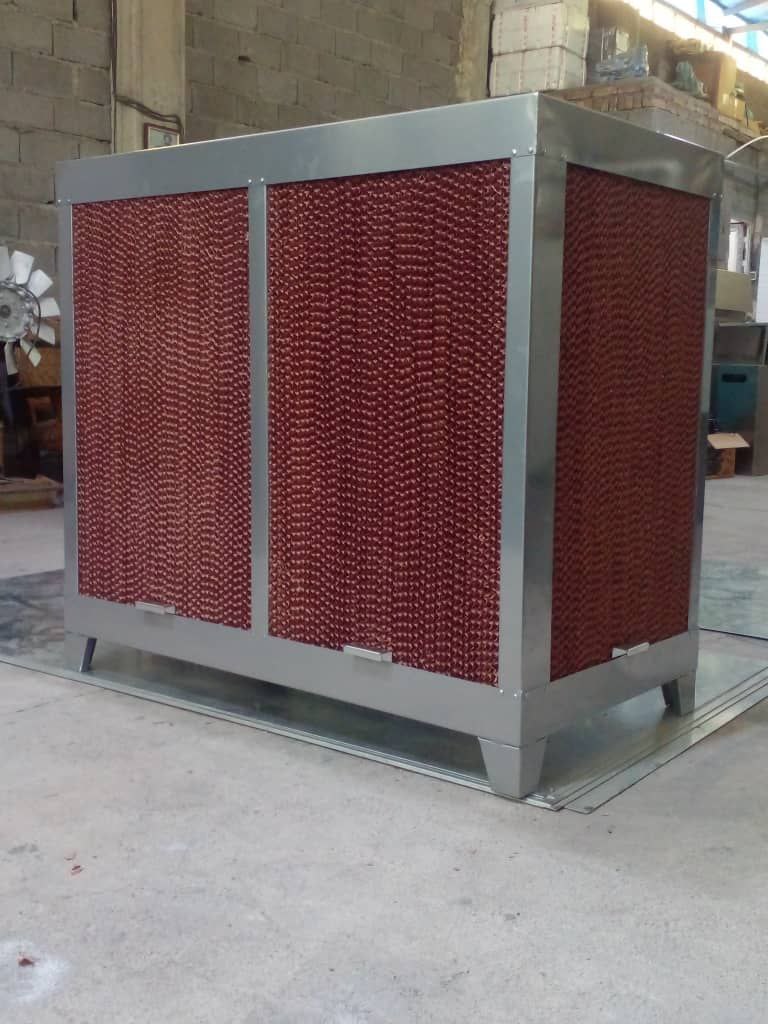 کولر آبی صنعتی، سانتریفیوژی ، پد سلولزی و آکسیال