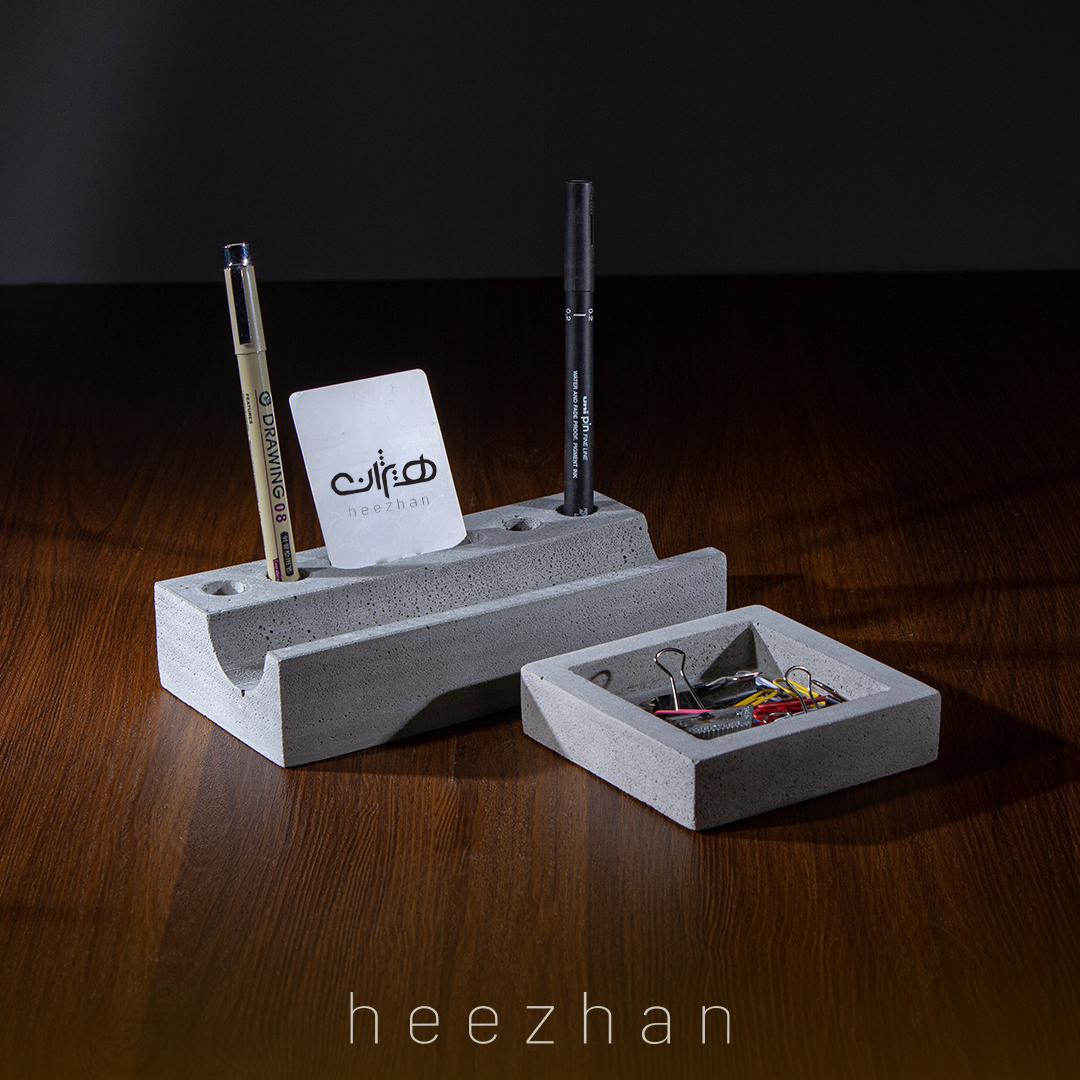 تولید عمده دکوراتیو بتنی و هدایای سازمانی | طراحی اختصاصی | تحویل تیراژ