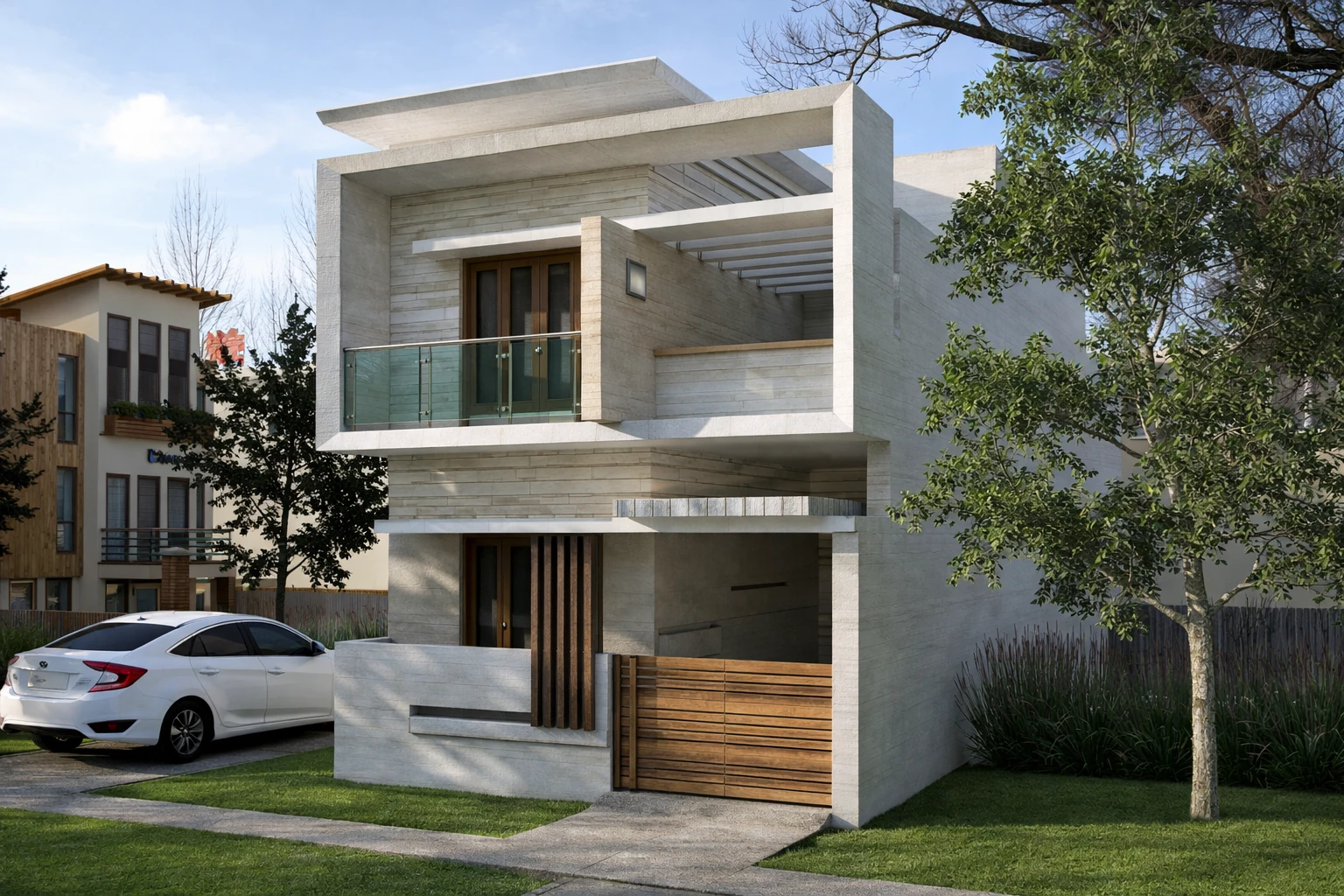 طراحی داخلی و طراحی نما | مدرن، اجرایی، قابل ساخت