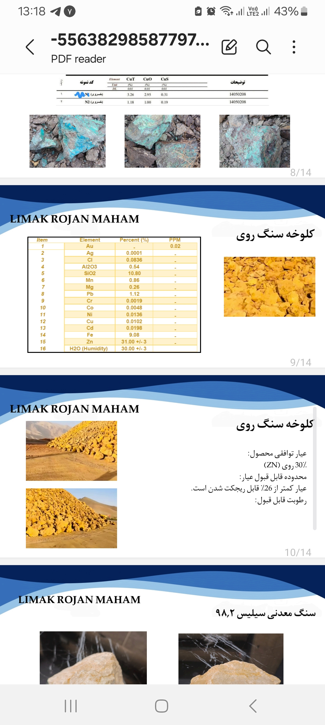 مواد معدنی